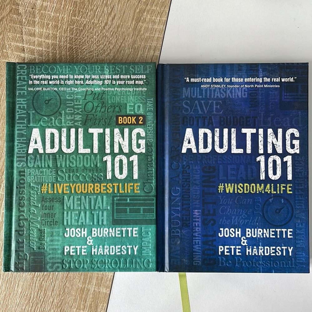 New Book: Adulting 101 - book 1 + 2